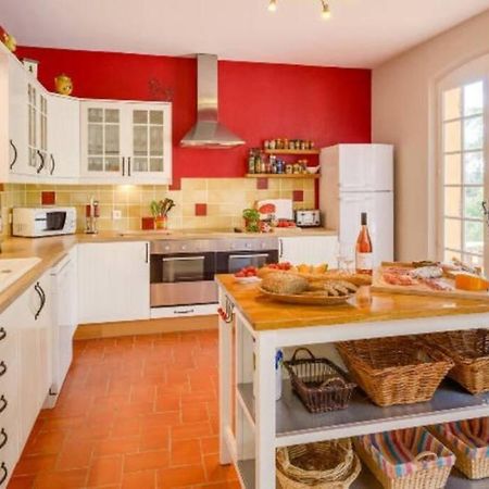 Le clos des pins, vue mont Ventoux Roaix Extérieur photo